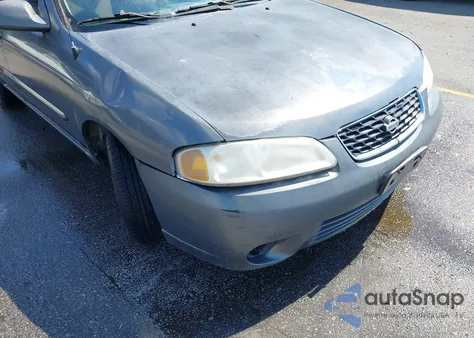 2000 Nissan Sentra Xe/Gxe from USA, damaged, VIN 3N1CB51D8YL321095